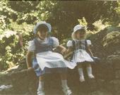 Us in Germany when we were little 